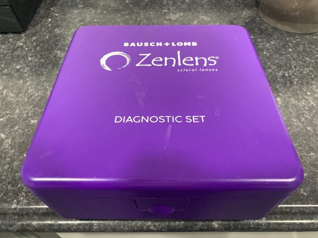 Zenlens scleral lens fitting kit
