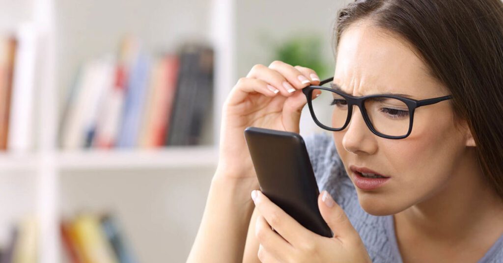 Blurry Vision Due To Dry Eyes