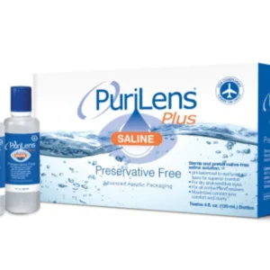 PuriLens Plus Saline 4oz (12-pack)