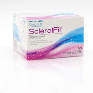 Scleralfil Saline solution for scleral lenses
