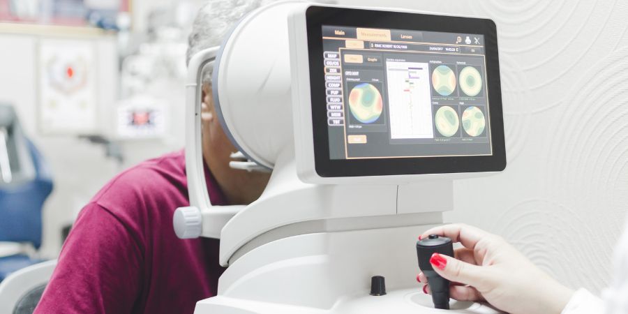 topography for scleral lens consultation