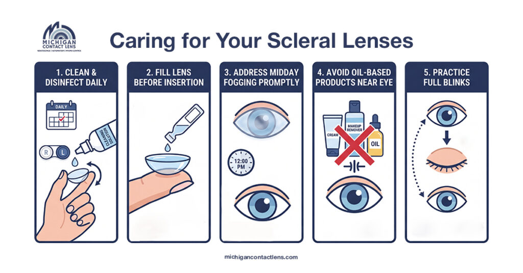 Caring for Your Scleral Lenses
