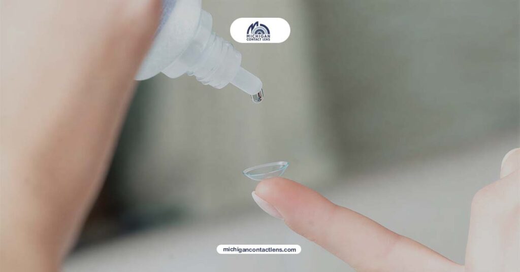 Proper scleral lens care to prevent fogging