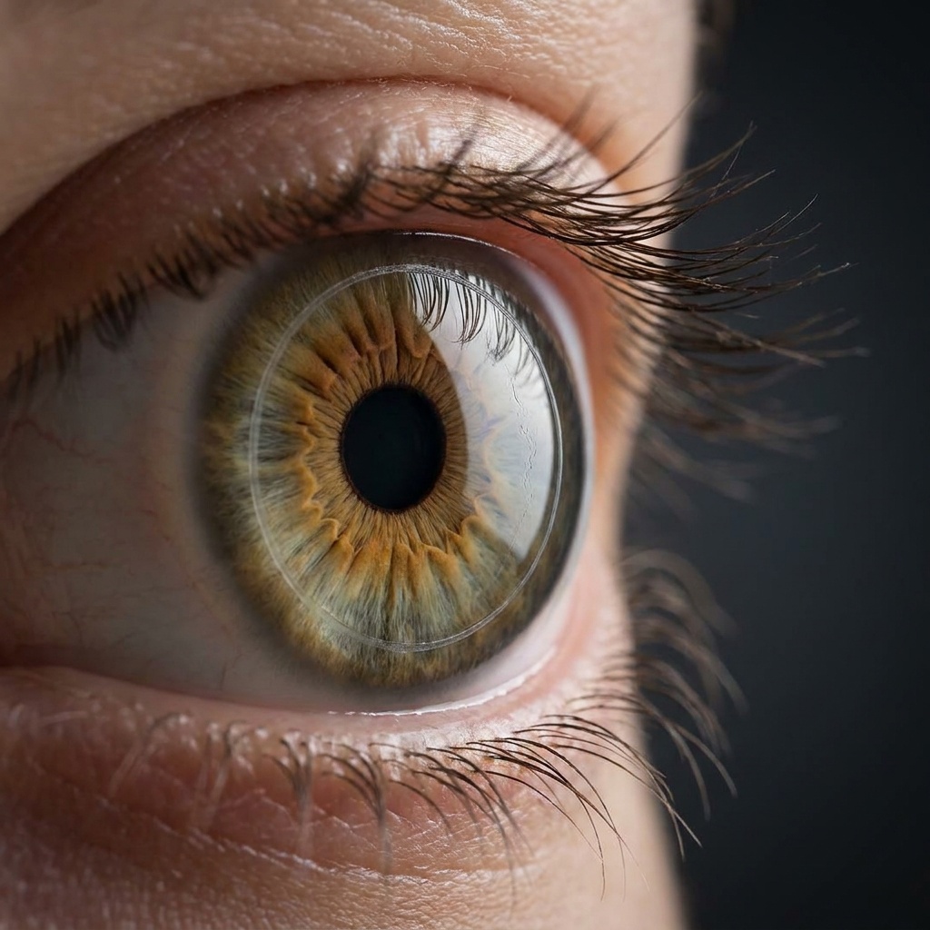 Eye after LASIK with corneal irregularity